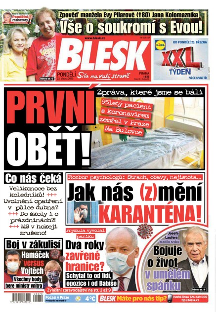 Blesk - 23.3.2020