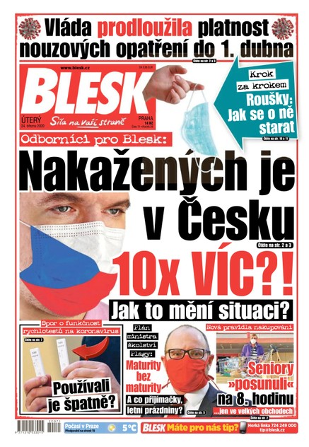 Blesk - 24.3.2020