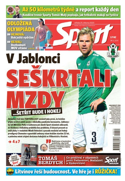 Sport - 25.3.2020