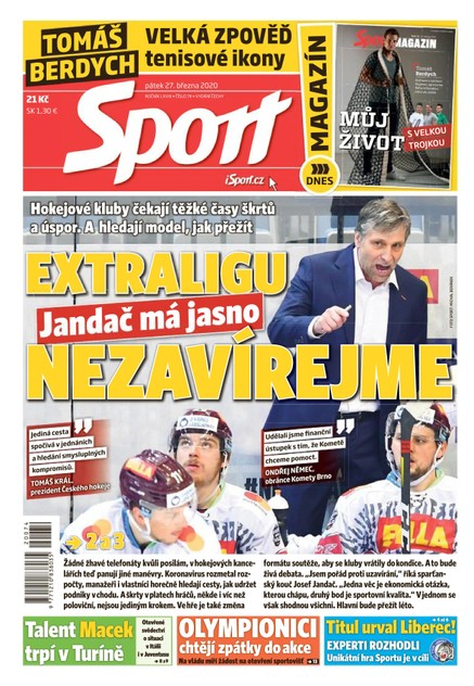 Sport - 27.3.2020