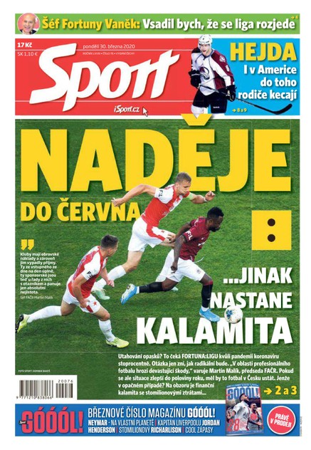 Sport - 30.3.2020