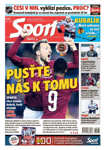 Sport - 8.4.2020