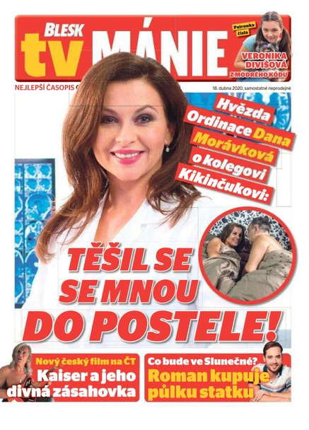 Blesk Tv manie - 18.4.2020