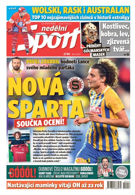 Nedělní Sport - 19.4.2020