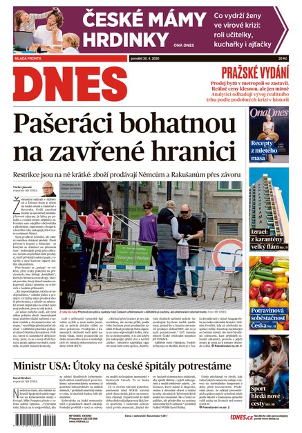 MF DNES - 20.4.2020