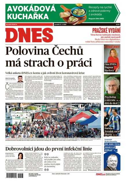 MF DNES - 27.4.2020