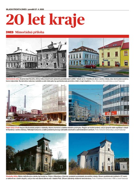 MF DNES Ostrava extra - 27.4.2020
