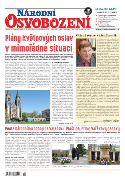 Národní Osvobození 9-10/2020
