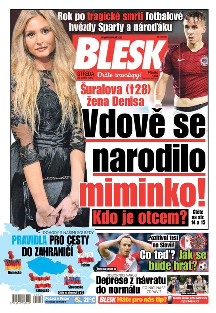 Blesk - 20.5.2020
