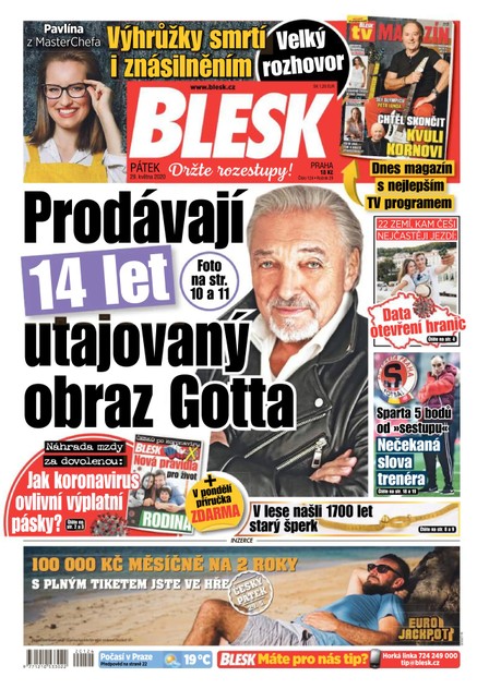 Blesk - 29.5.2020