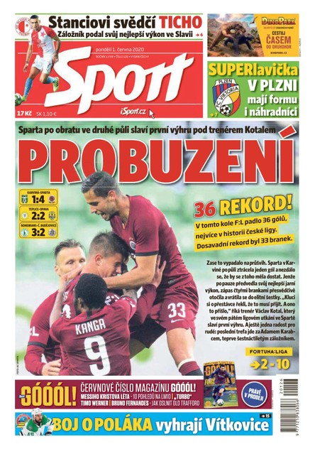 Sport - 1.6.2020