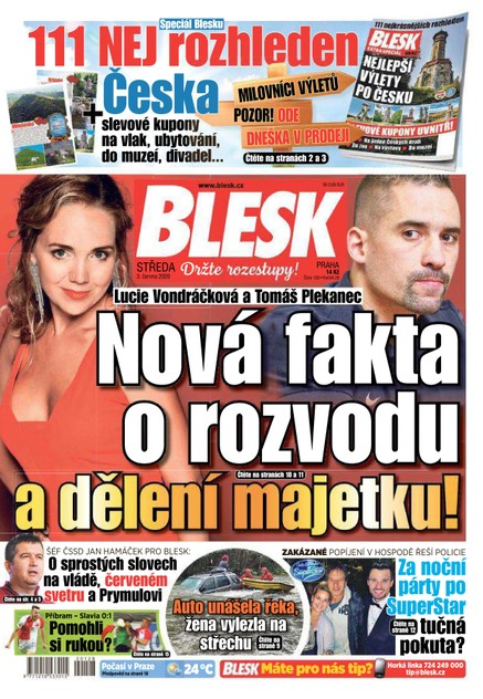 Blesk - 3.6.2020