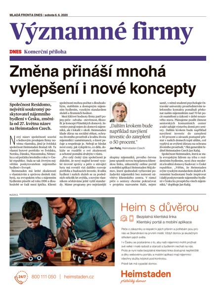 MF DNES Ostrava extra - 6.6.2020