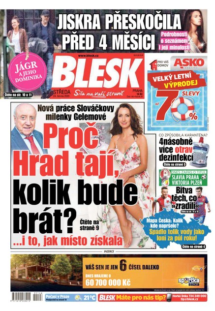 Blesk - 24.6.2020