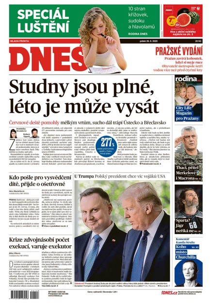 MF DNES - 26.6.2020