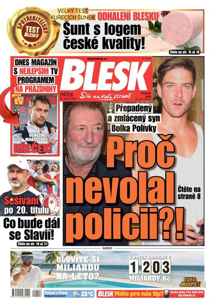 Blesk - 26.6.2020