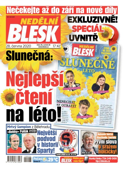 Nedělní Blesk - 28.6.2020