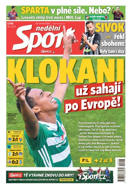 Nedělní Sport - 28.6.2020