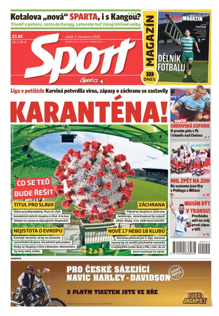 Sport - 3.7.2020