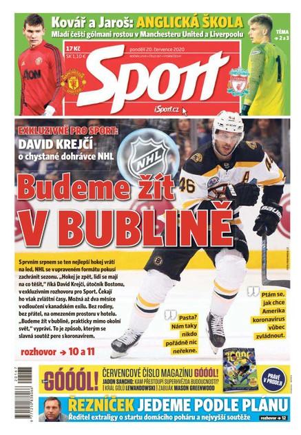 Sport - 20.7.2020