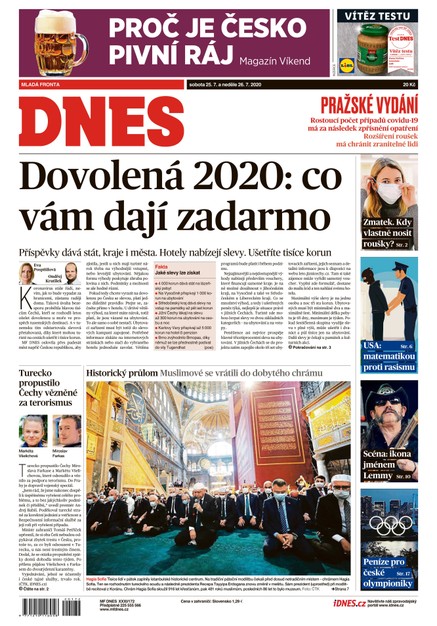 MF DNES - 25.7.2020