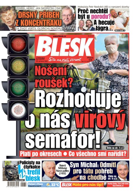 Blesk - 28.7.2020