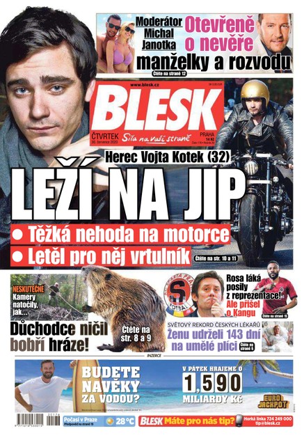Blesk - 30.7.2020