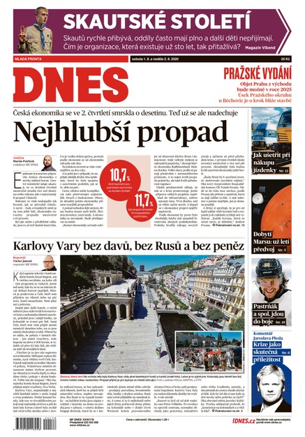MF DNES - 1.8.2020
