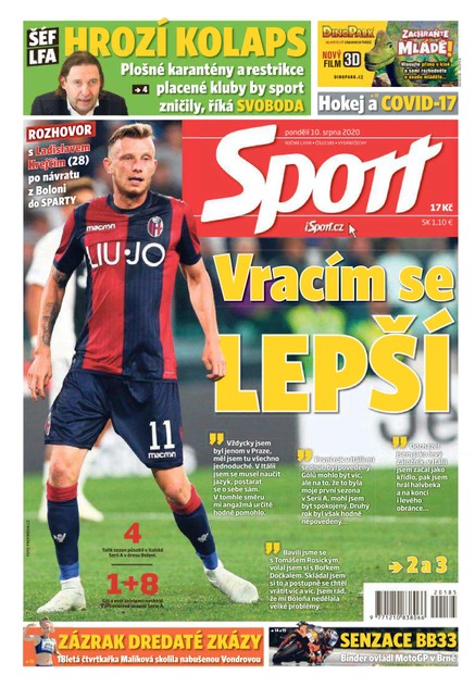 Sport - 10.8.2020