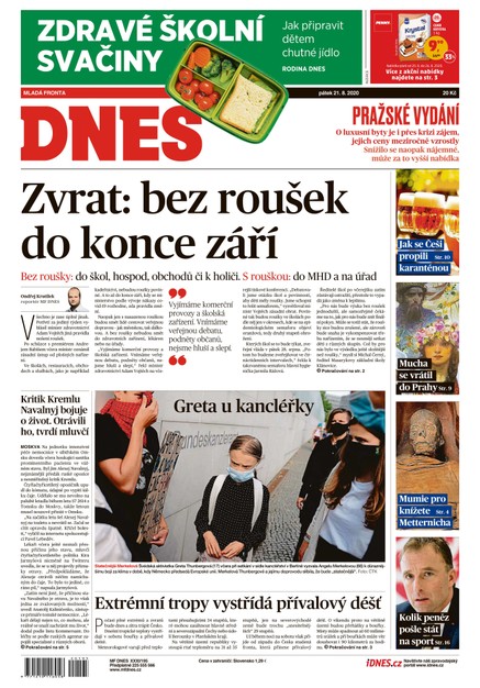 MF DNES - 21.8.2020