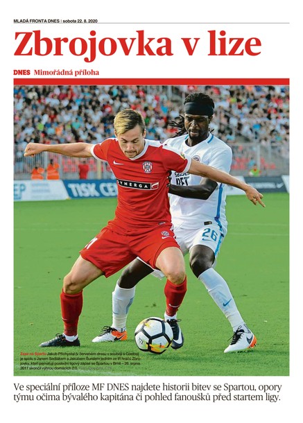 MF DNES extra Brno a Jižní Morava - 22.8.2020
