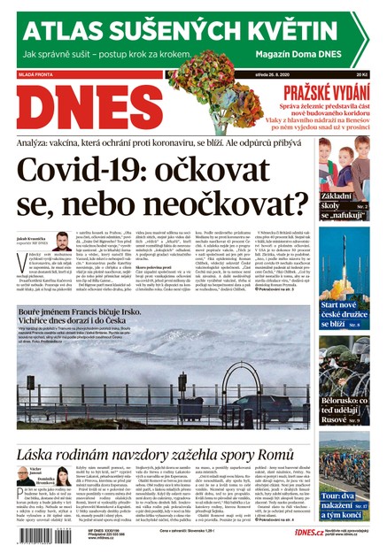 MF DNES - 26.8.2020