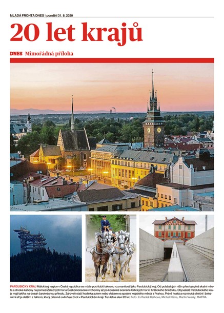 MF DNES extra Pardubický - 31.8.2020