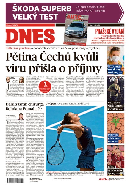 MF DNES - 1.9.2020
