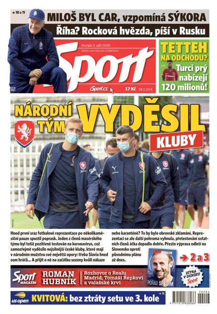 Sport - 3.9.2020