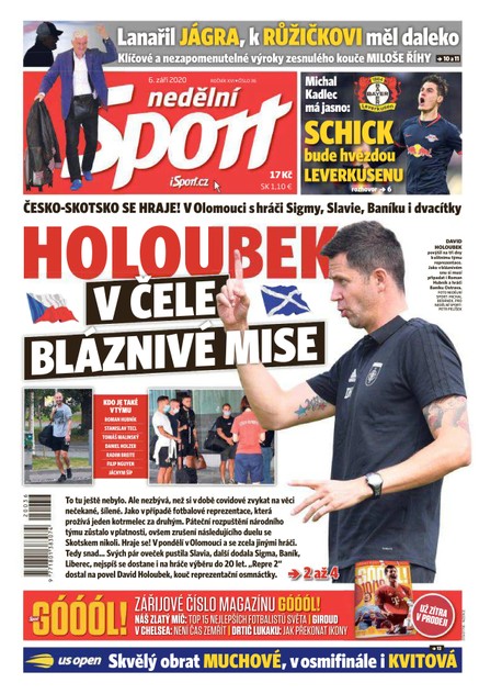 Nedělní Sport - 6.9.2020