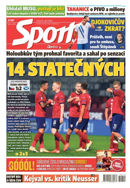 Sport - 8.9.2020