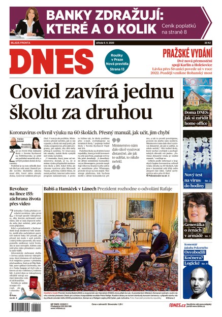 MF DNES - 9.9.2020