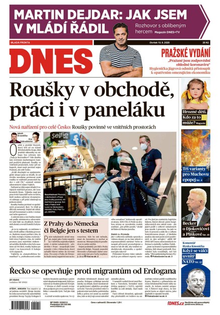 MF DNES - 10.9.2020