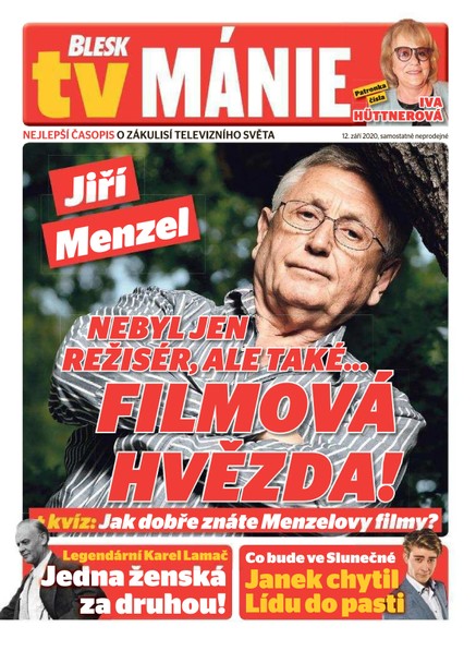 Blesk Tv manie - 12.9.2020