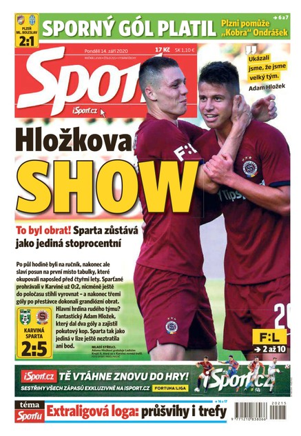 Sport - 14.9.2020