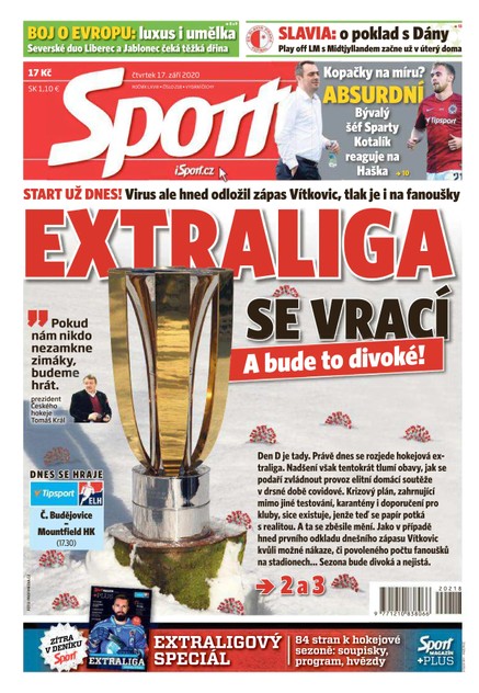 Sport - 17.9.2020