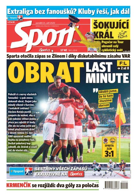 Sport - 21.9.2020