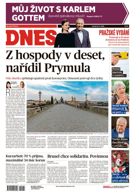 MF DNES - 24.9.2020