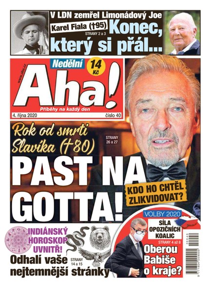 Nedělní AHA! - 4.10.2020