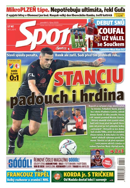 Sport - 5.10.2020