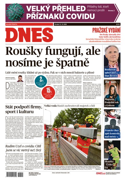 MF DNES - 15.10.2020