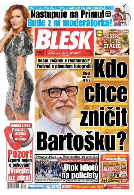 Blesk - 19.10.2020