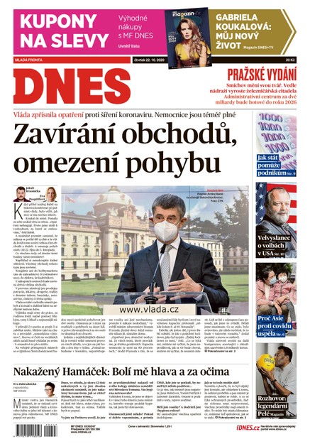 MF DNES - 22.10.2020