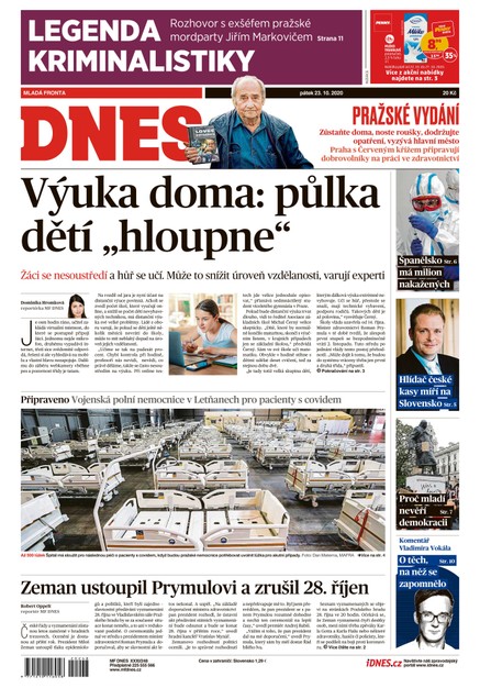 MF DNES - 23.10.2020